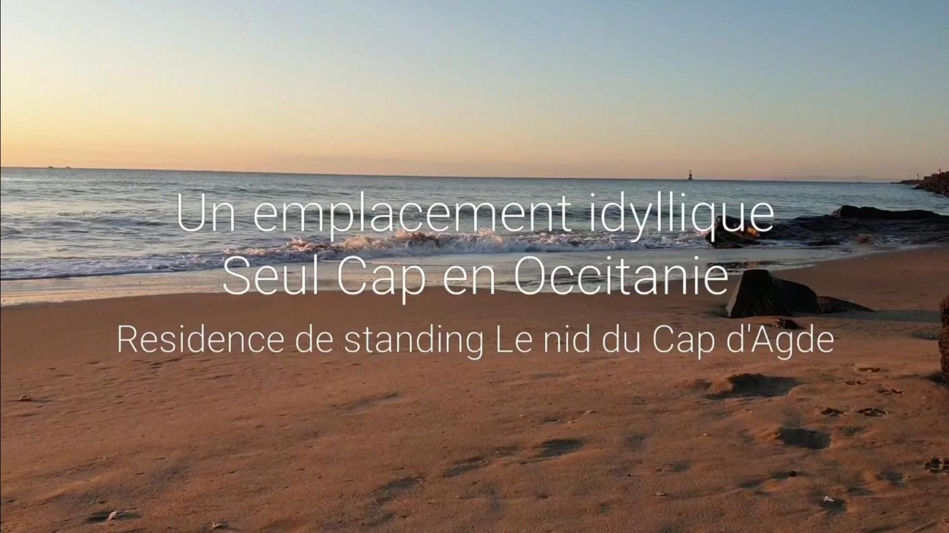 Residence De Standing La Pecherie Spacieux T3 Comme Un Cocon Familial Vue Mer Et Sur L'Avant Port Sur Le Bout Du Bout De Cap D'Agde Seule Cap En Occitanie 外观 照片